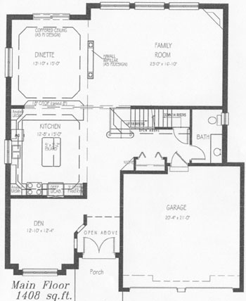 The windchester - Main Floor - Floorplan