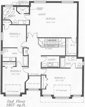 The windchester - Upper Floor - Floorplan