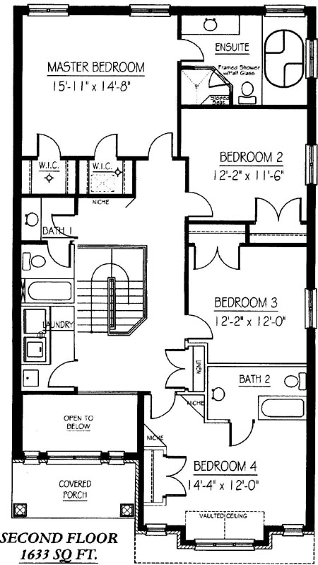 The windsong - Upper Floor - Floorplan