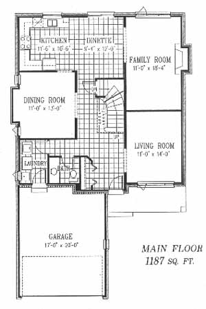 The windsor - Main Floor - Floorplan