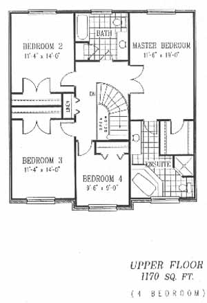 The windsor - Upper Floor - Floorplan