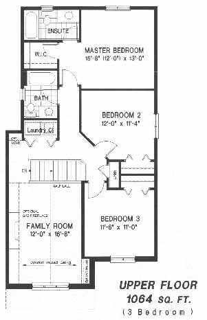 The applewood - Upper Floor - Floorplan