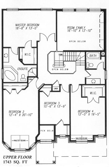 The churchhill - Upper Floor - Floorplan