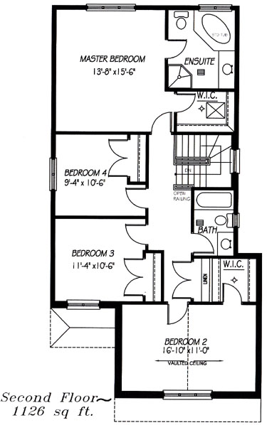 The dove - Upper Floor - Floorplan