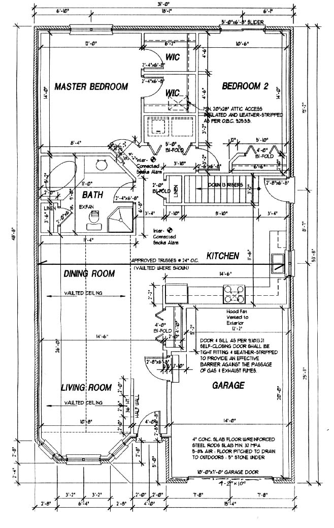 The heritage - Main Floor - Floorplan