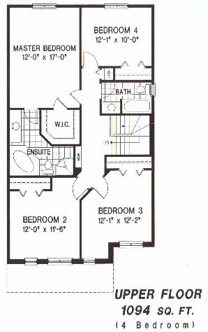 The osprey - Upper Floor - Floorplan