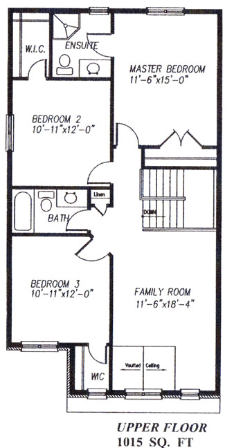 The wyndham - Upper Floor - Floorplan